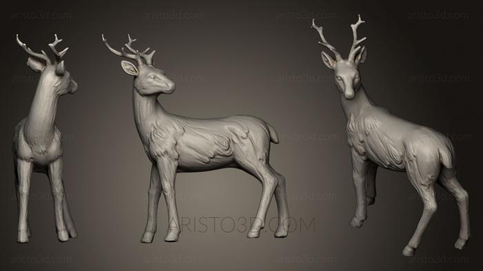 Animal figurines (STKJ_0521) 3D model for CNC machine